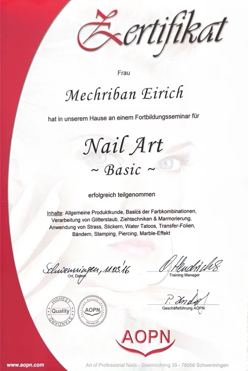 Zertifikat 1